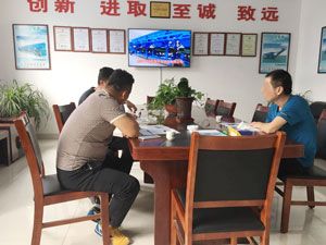 熱烈歡迎山東聊城熱電廠領(lǐng)導(dǎo)來我公司洽談業(yè)務(wù)
